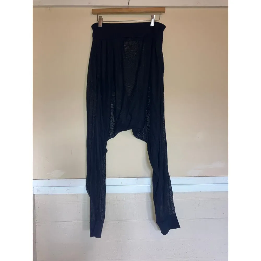 SWEATY BETTY Hatha Harem Yoga Trousers Mesh Sheer Pants Size Small S - Image 2