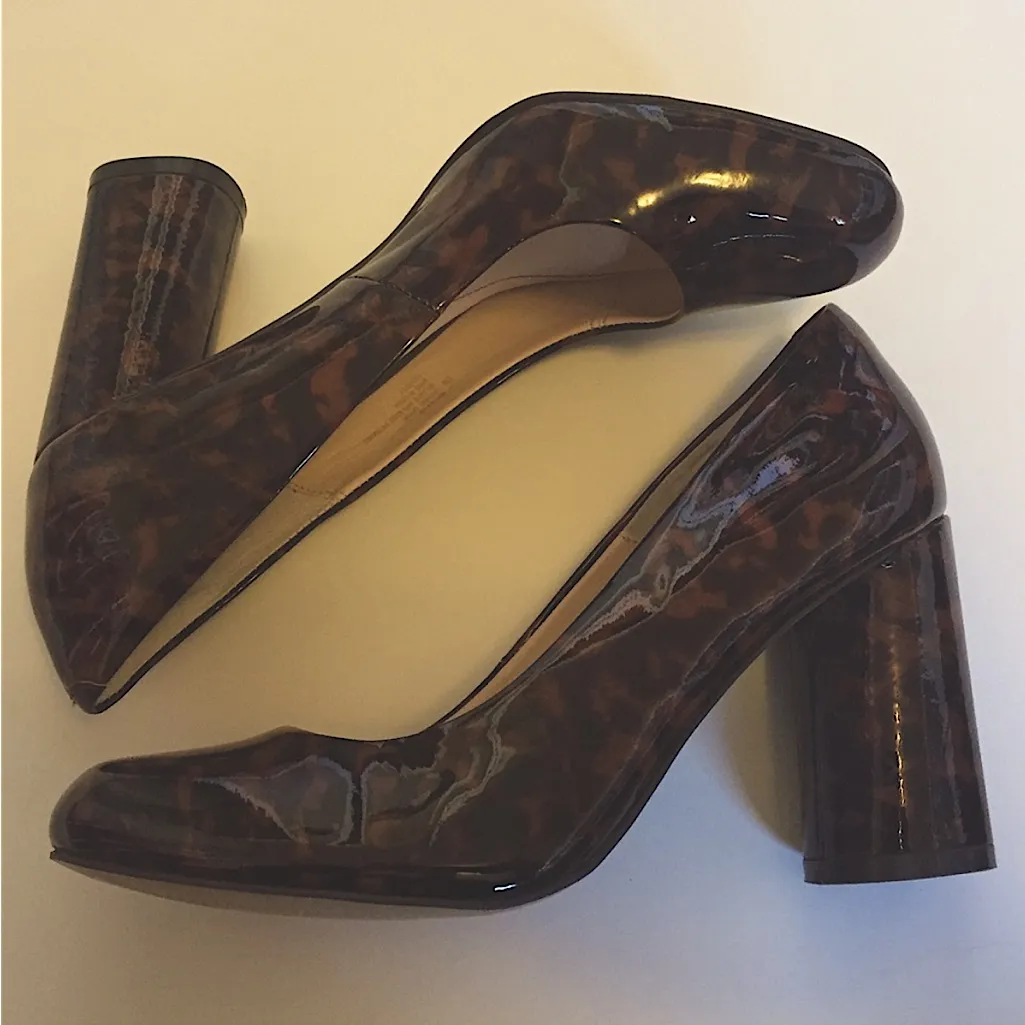 Isola leopard block heel shoes NWOT - Image 4