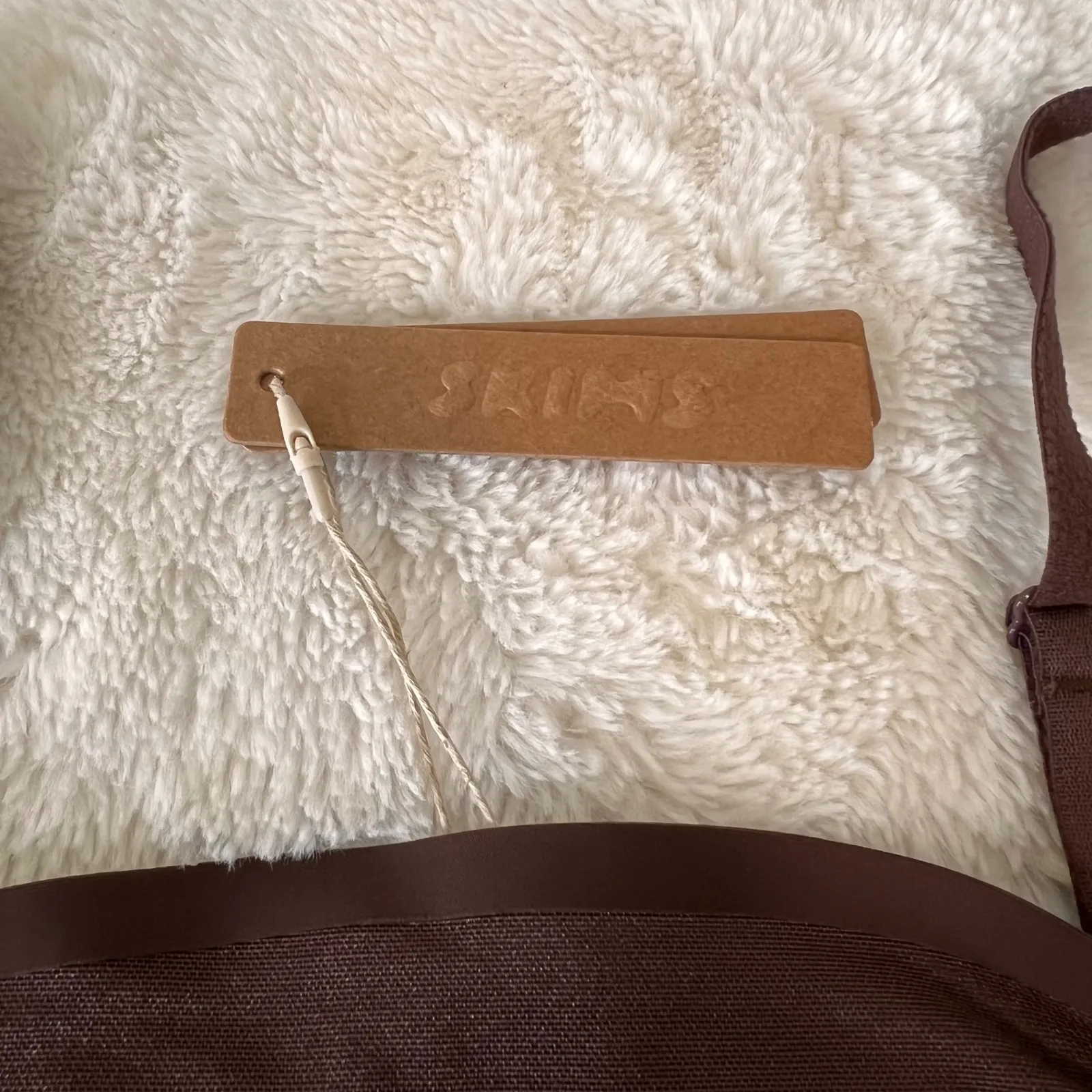 SKIMS Women's Sheer Sculpt Bandeau Bra Cocoa Brown Size Small BR8ND0254 NWT - Image 3