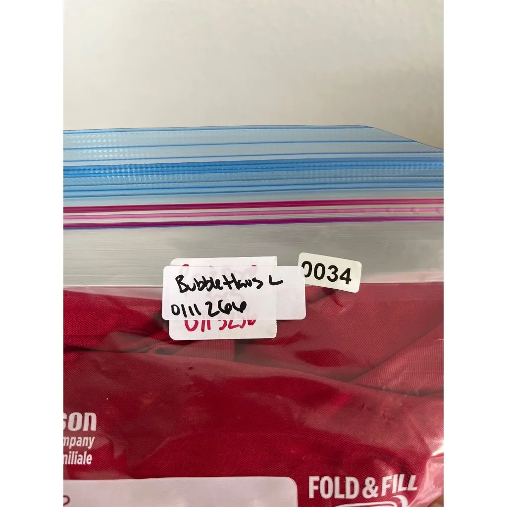 Bobblehaus Red Tencel Deadstock Pull On Casual Pants Loungewear Size L Size L - Image 11