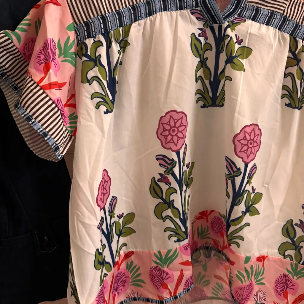 Bundle 2XL Jones New York Black Layered Blazer and Floral Top - Image 5