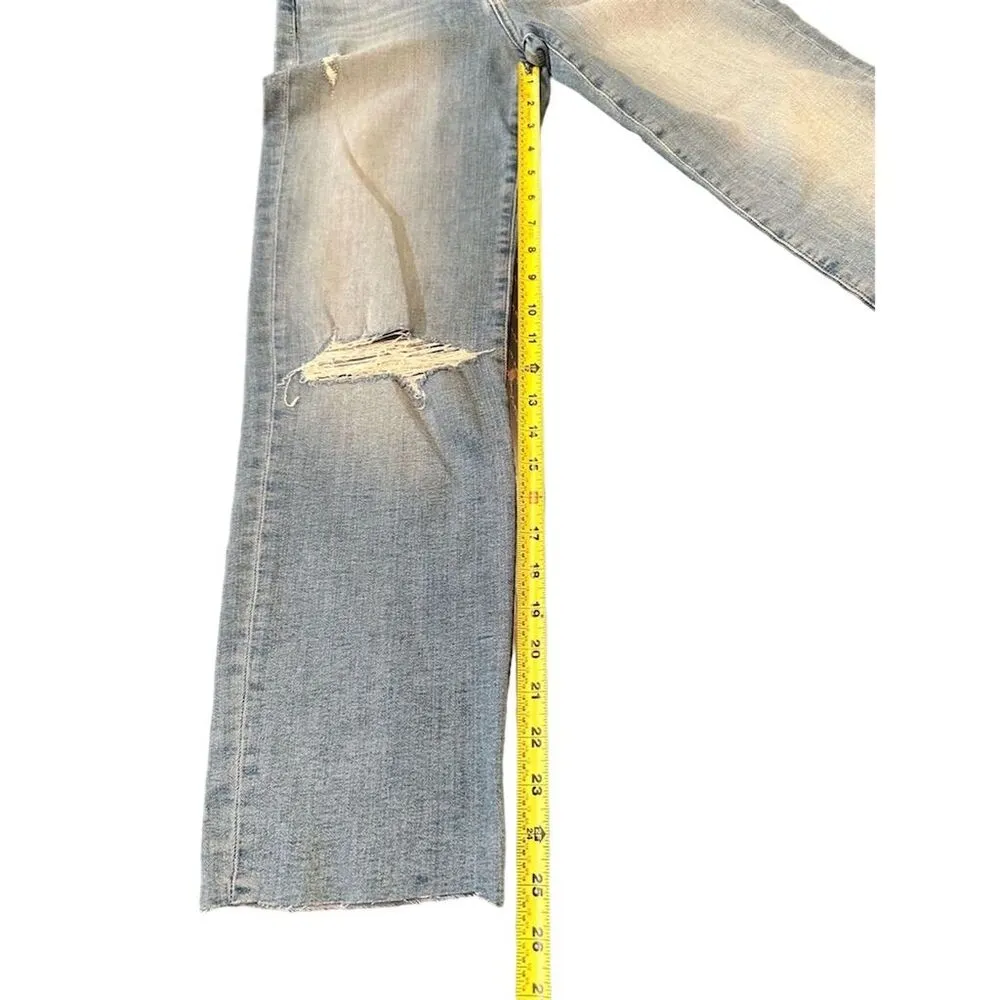 Joe’s Jeans Boyfriend Jeans Size 26 Blue Distressed Light Wash Denim - Image 6