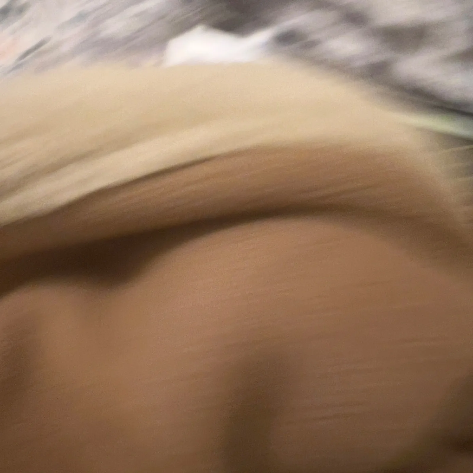 UGG Sherpa Trim Jogger Sweatpants Tan Fleece Lined Cozy Loungewear Size S - Image 9