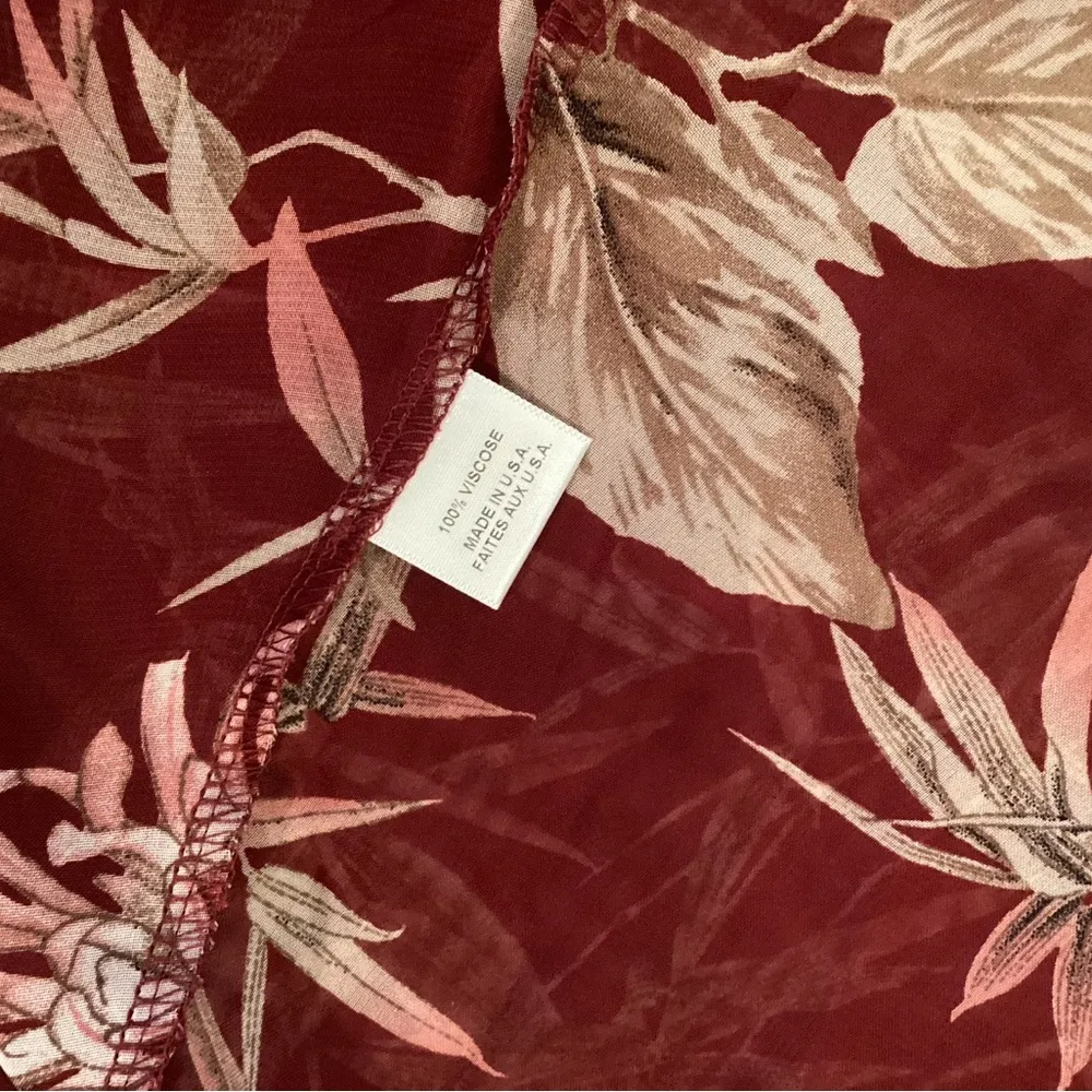 Misa Los Angeles Tayla floral ruffle cascade wrap midi maxi Dress NWT Revolve M - Image 8