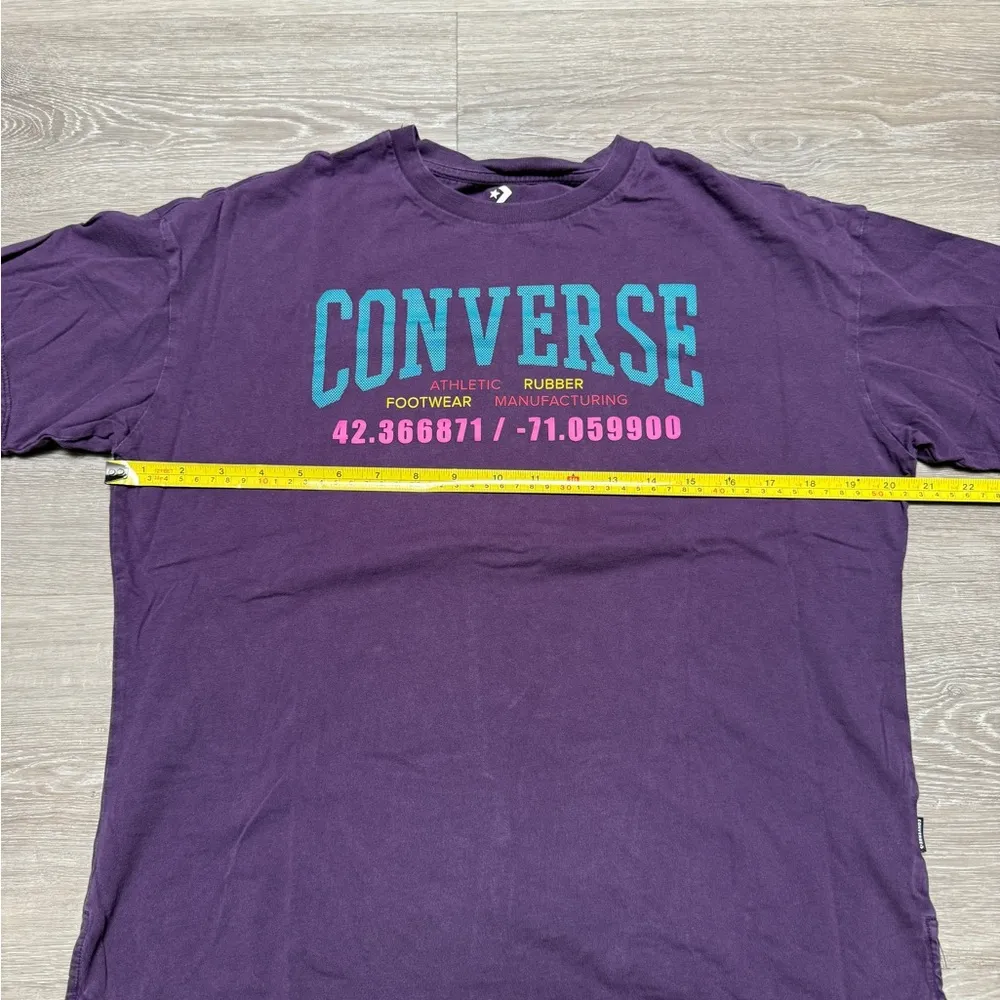 purple converse t shirt - Image 3