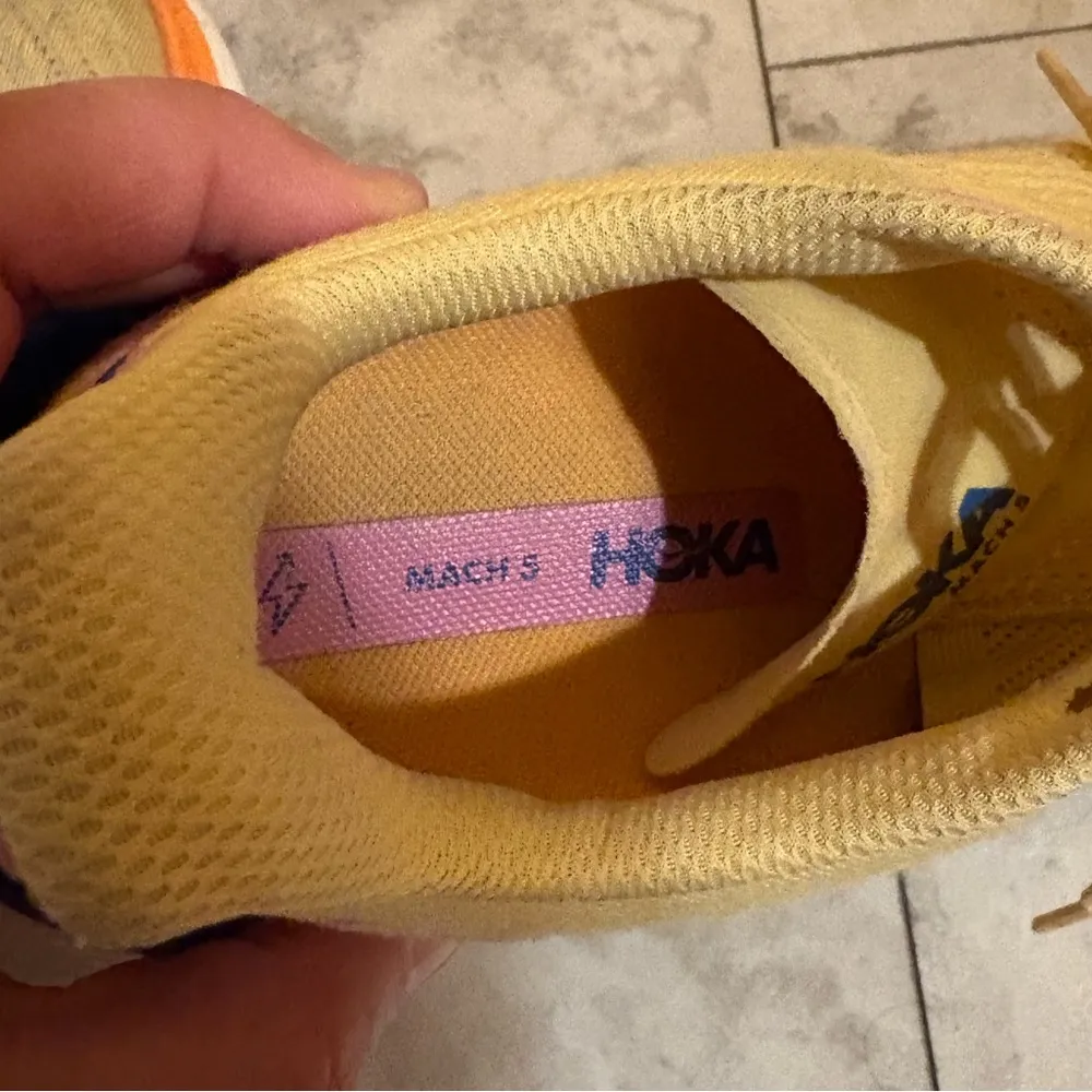 Mach 5 Running Shoes in Orange, Pink, & Blue - Image 10