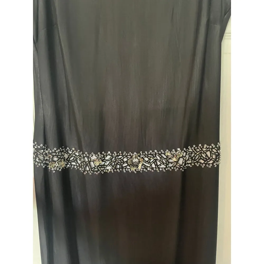 Gorgeous‎ 90s vintage black Rimini gown size 12 - Image 2