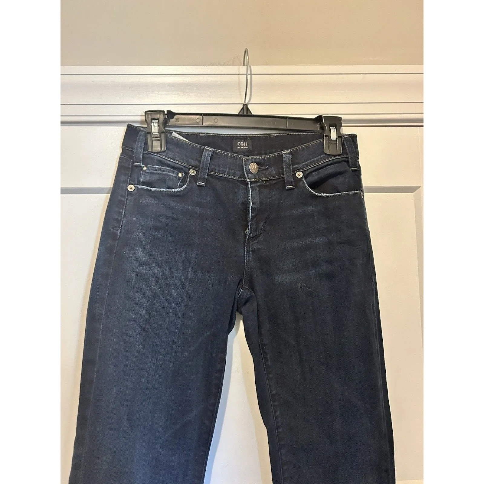 Citizens of Humanity Amber Stretch High Rise Bootcut Blue Denim Jeans Size 26 - Image 2