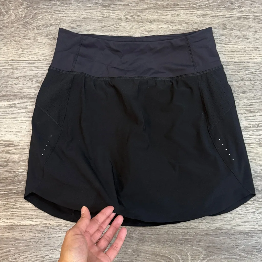 Athleta Black Run With It Skort 16” Size Small - Image 3