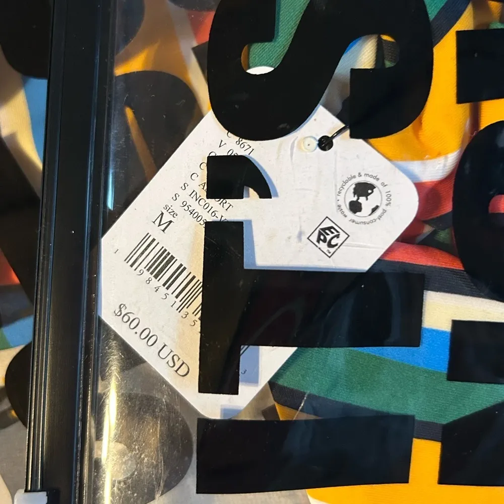 It's Now Cool The Stripe Bikini Top & Bottom Size M - Image 7