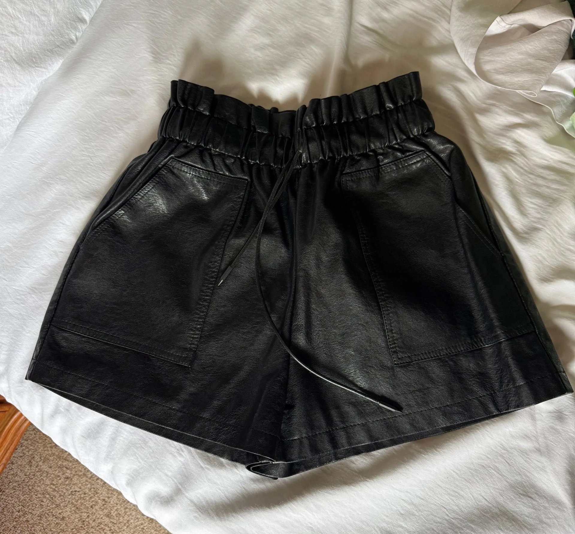 Leather Shorts - Image 3