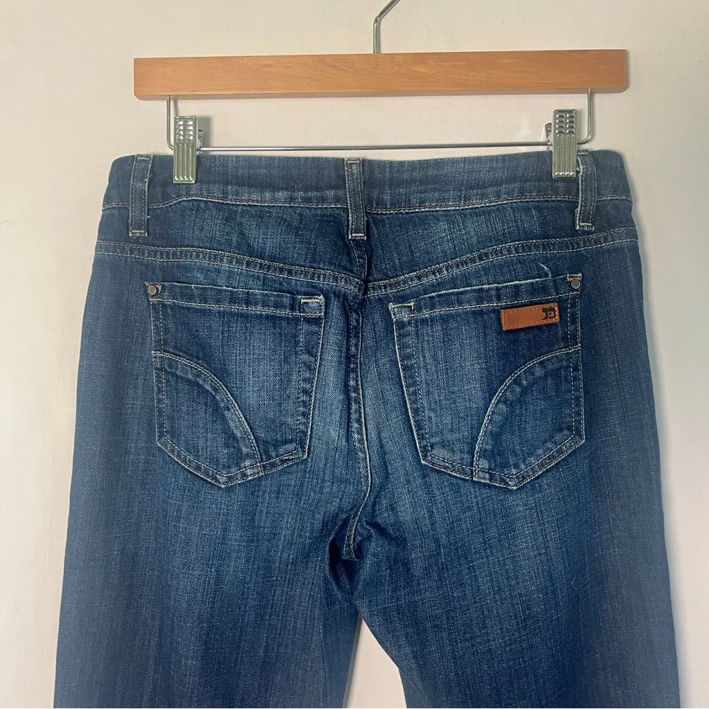 Joe's The Honey Booty Fit Denim Jeans Women Size 29 Bootcut Medium Wash Low Rise - Image 4