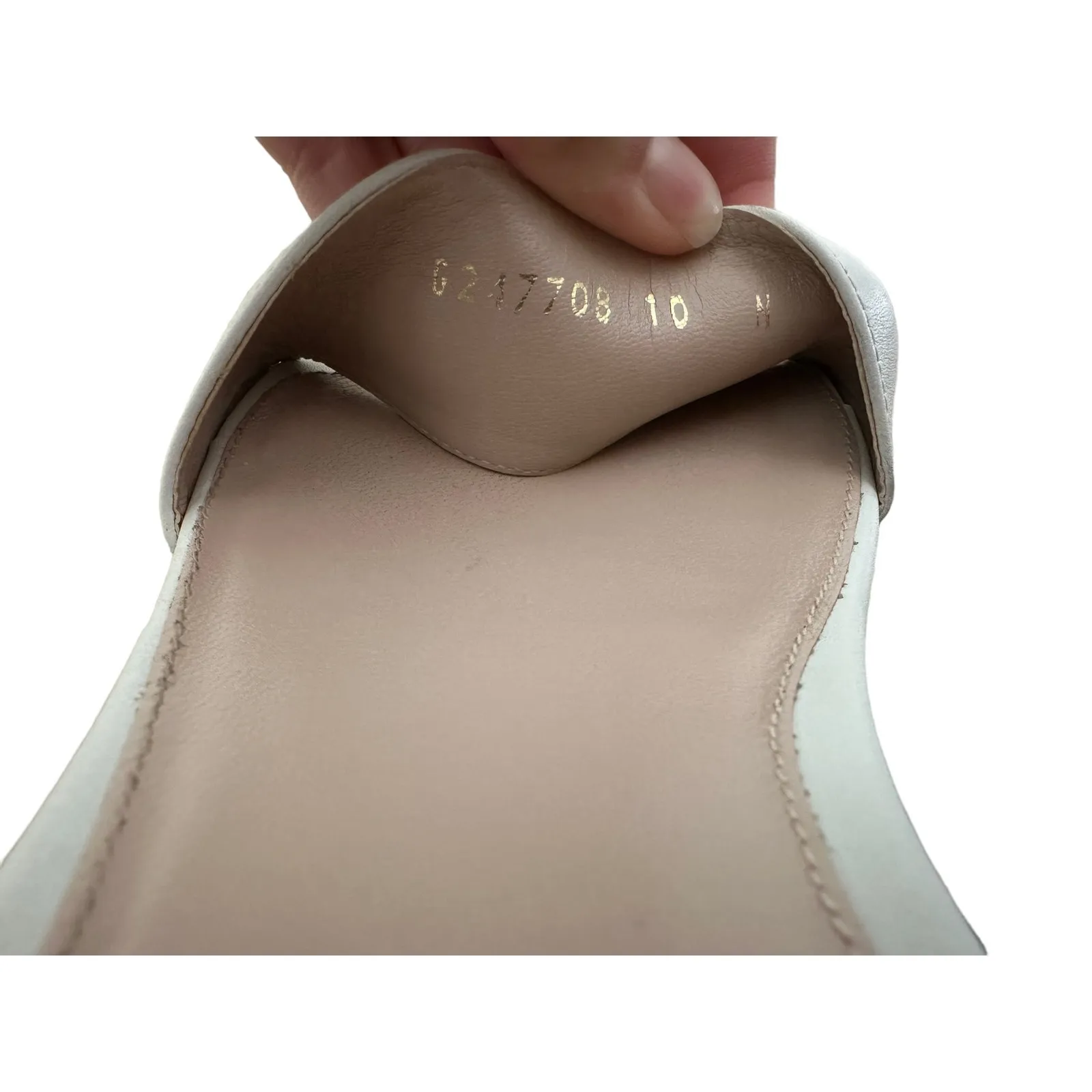 Stuart Weitzman white capri platform‎ sandals size 10 - Image 8