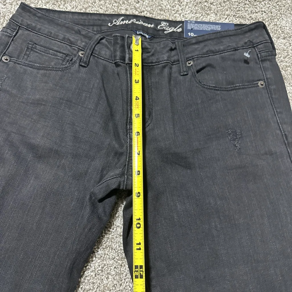 American Eagle Outfitters Black Skinny Jeans - Image 4