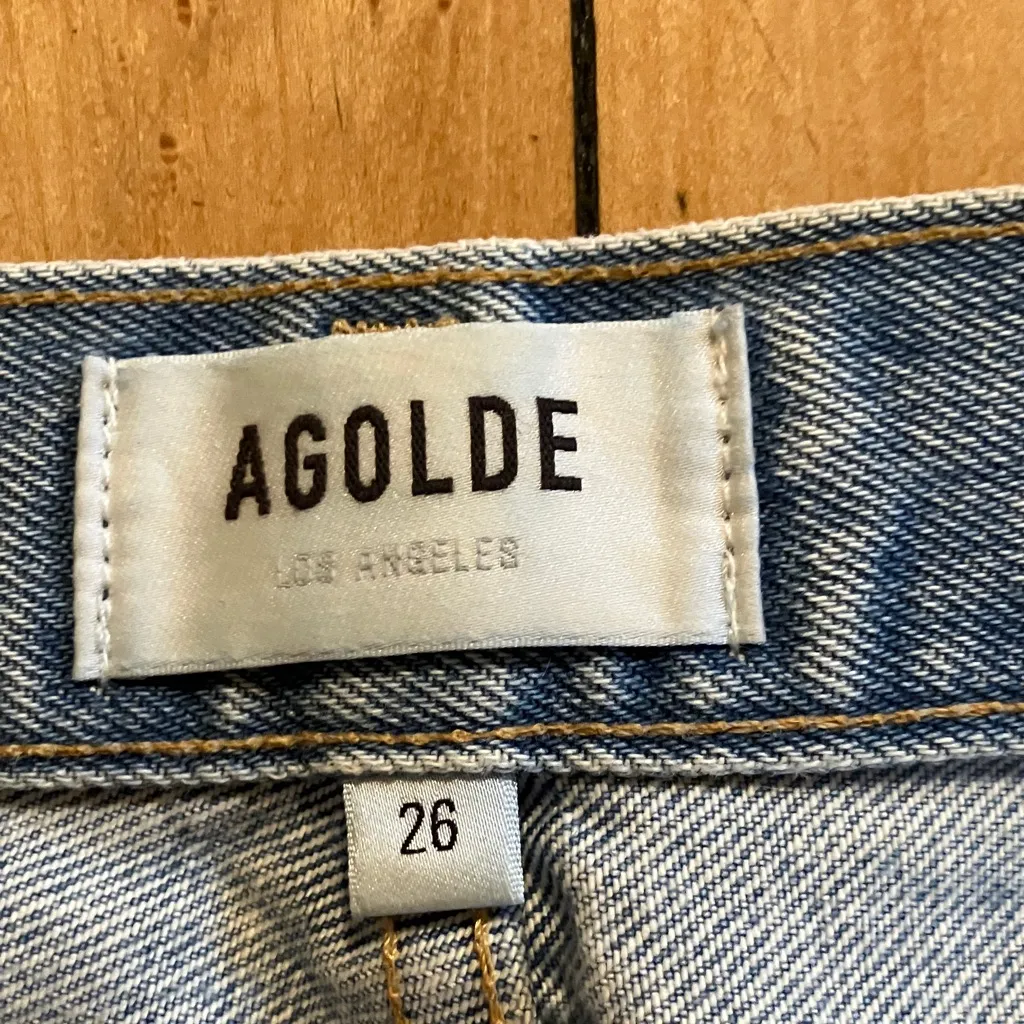 AGOLDE  90s Distressed Jeans - Image 3