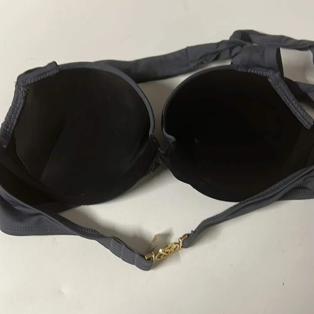 32B Victoria’s Secret Bombshell Grey Bikini Swim Top - Image 4