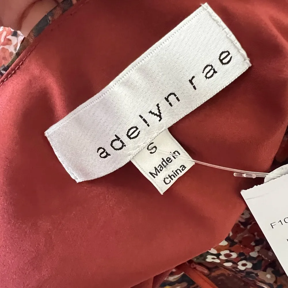 NWT ANTHROPOLOGIE ADELYN RAE One Shoulder Belted Printed Mini Dress Small - Image 4