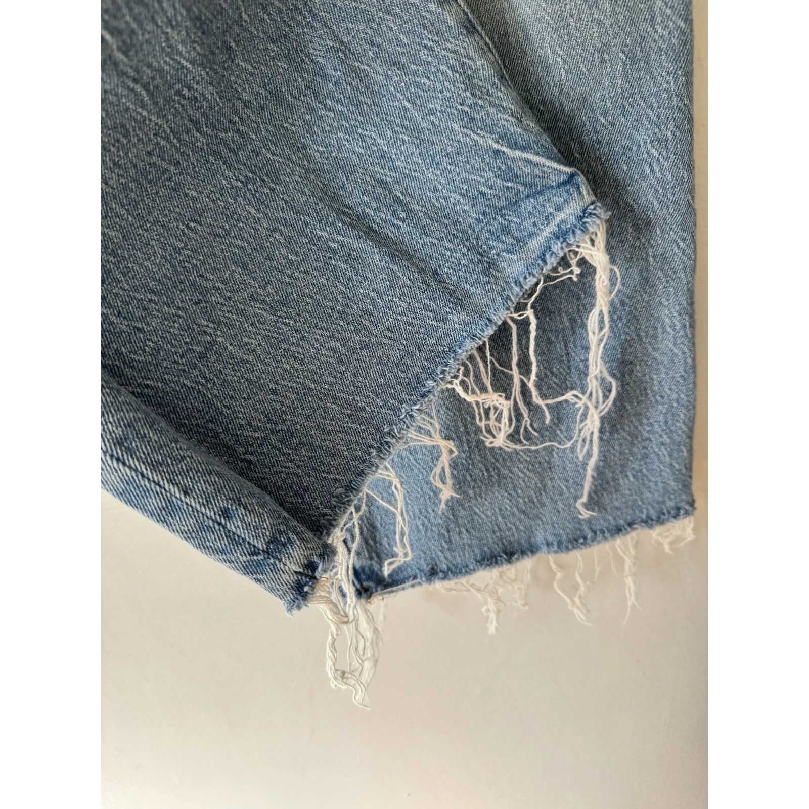 Madewell The Perfect Vintage Wide Leg Crop Jeans Size 26 Petite Hallstead Wash - Image 8