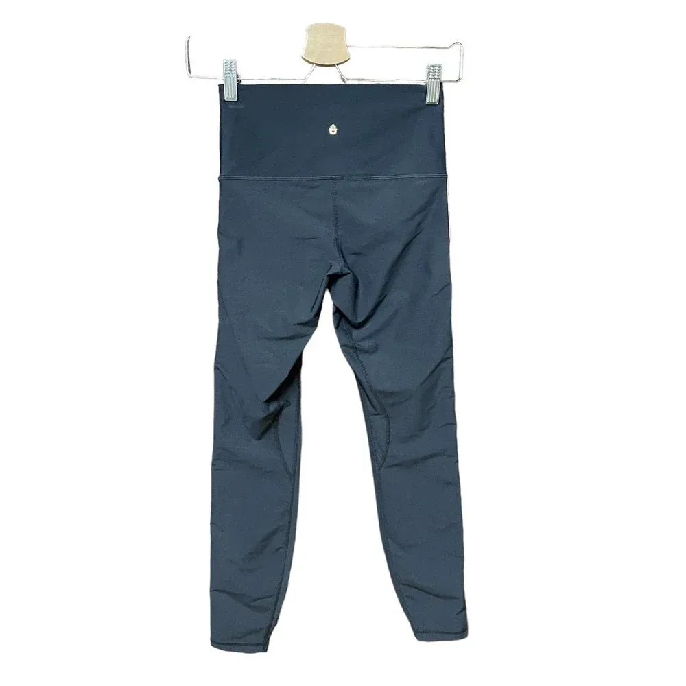 Spiritual Gangster Essential High Waist Rainbow Striped Leggings Black Size XS‎ - Image 7