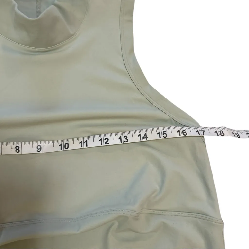 FLX Urban Commuter High Neck Sleeveless Pastel Sage Green Activewear Dress Size XS - Image 7