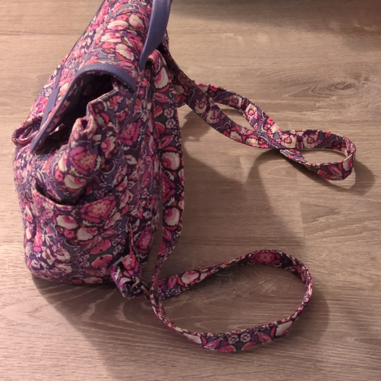 Very Bradley Floral Fashion Mini Backpack - Image 3