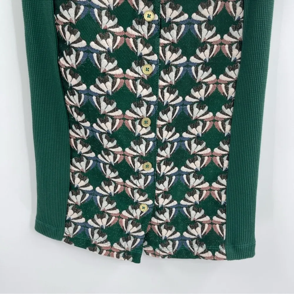 Anthropologie Dolan Left Coast Collection 28 waist Boho Bodycon Midi Skirt Xs - Image 5