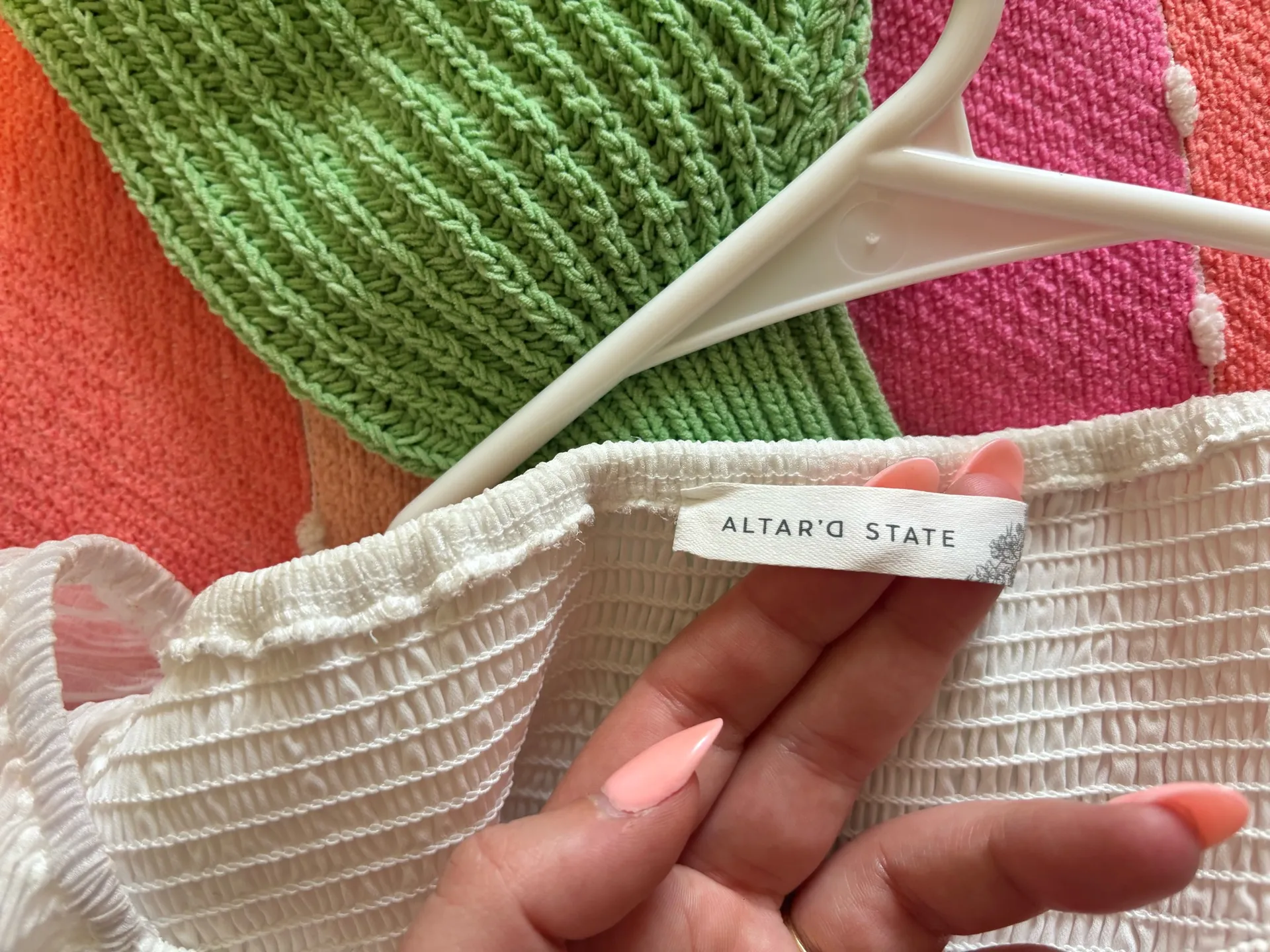 Altar'd State Dress White - Image 6