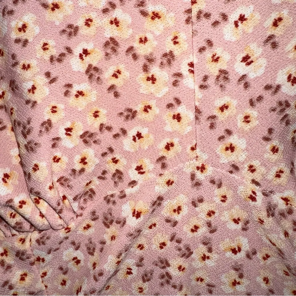 As you wish, dusty pink floral, A-line dress juniors, large - Image 6