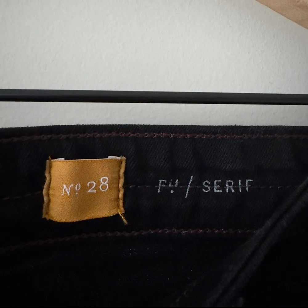 Pilcro and the Letterpress Anthropologie Ankle zipper Jeans Pockets Black denim - Image 11