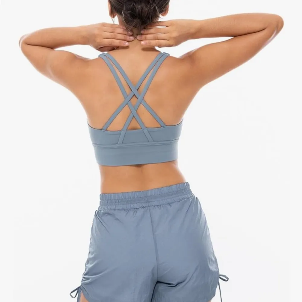 Amazon Essentials Blue Sports Bra Intimates & Sleepwear - Image 3