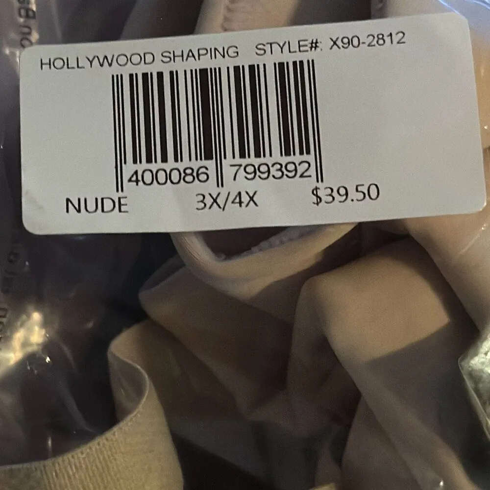 Frederick’s Of Hollywood Shaping Teddy Bodysuit Nude Plus Size 3X/4X - Image 5