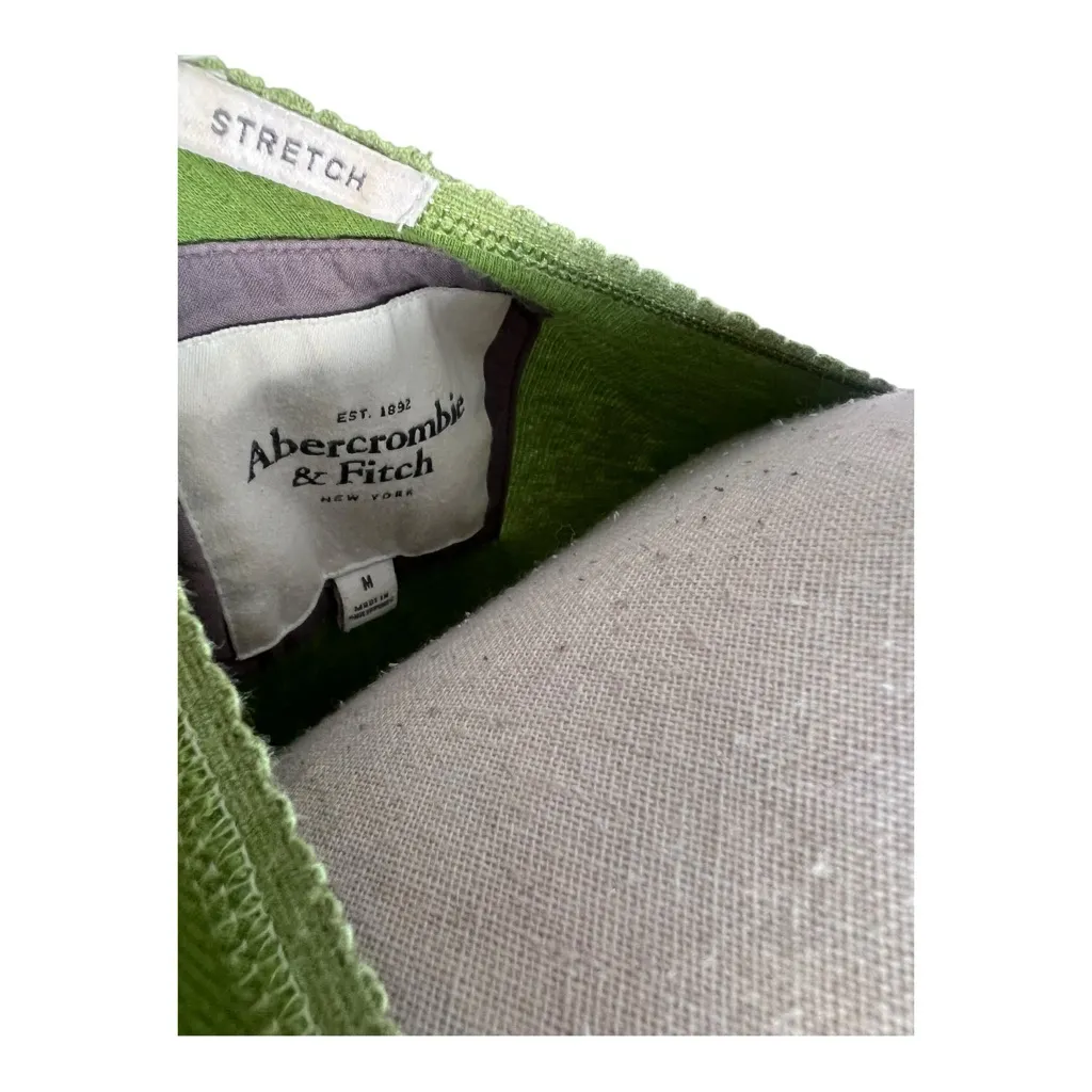 Abercrombie & Fitch Vintage Y2k Lime V-Neck Baby Doll Tee Size M - Image 7