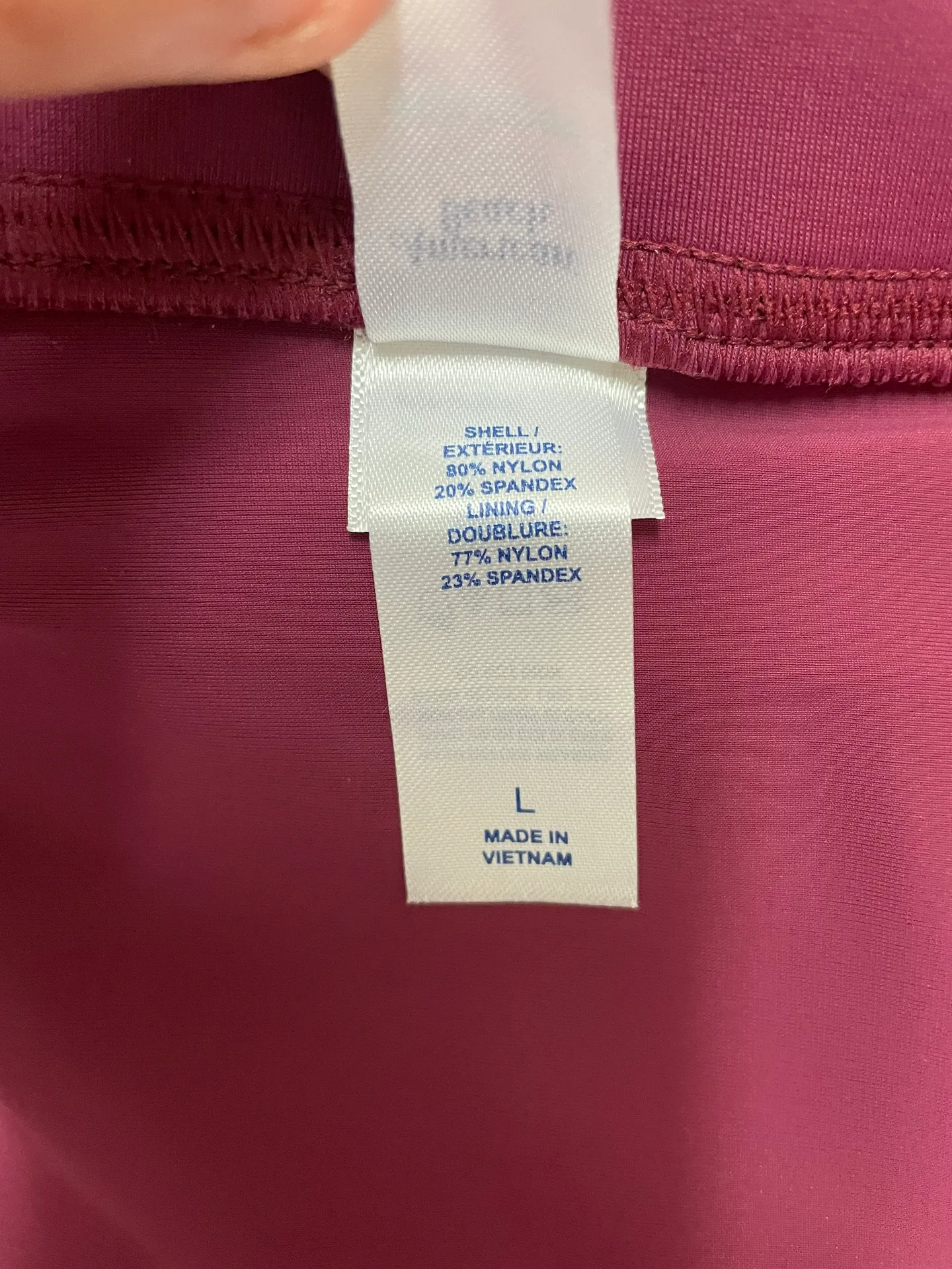 Maurice's NWT American Beach X  Plum Colored Swim Skirt Size Large - Image 5