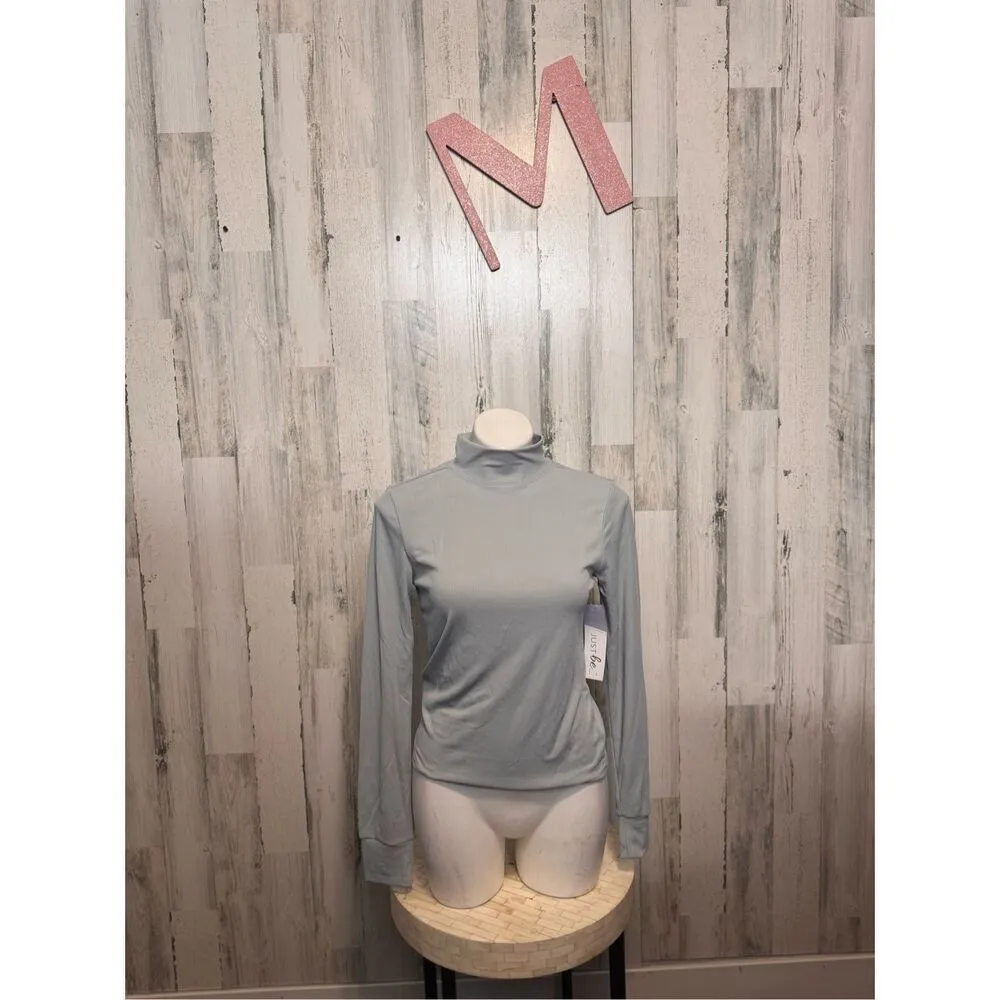 Just be gray long sleeve top size medium - Image 2