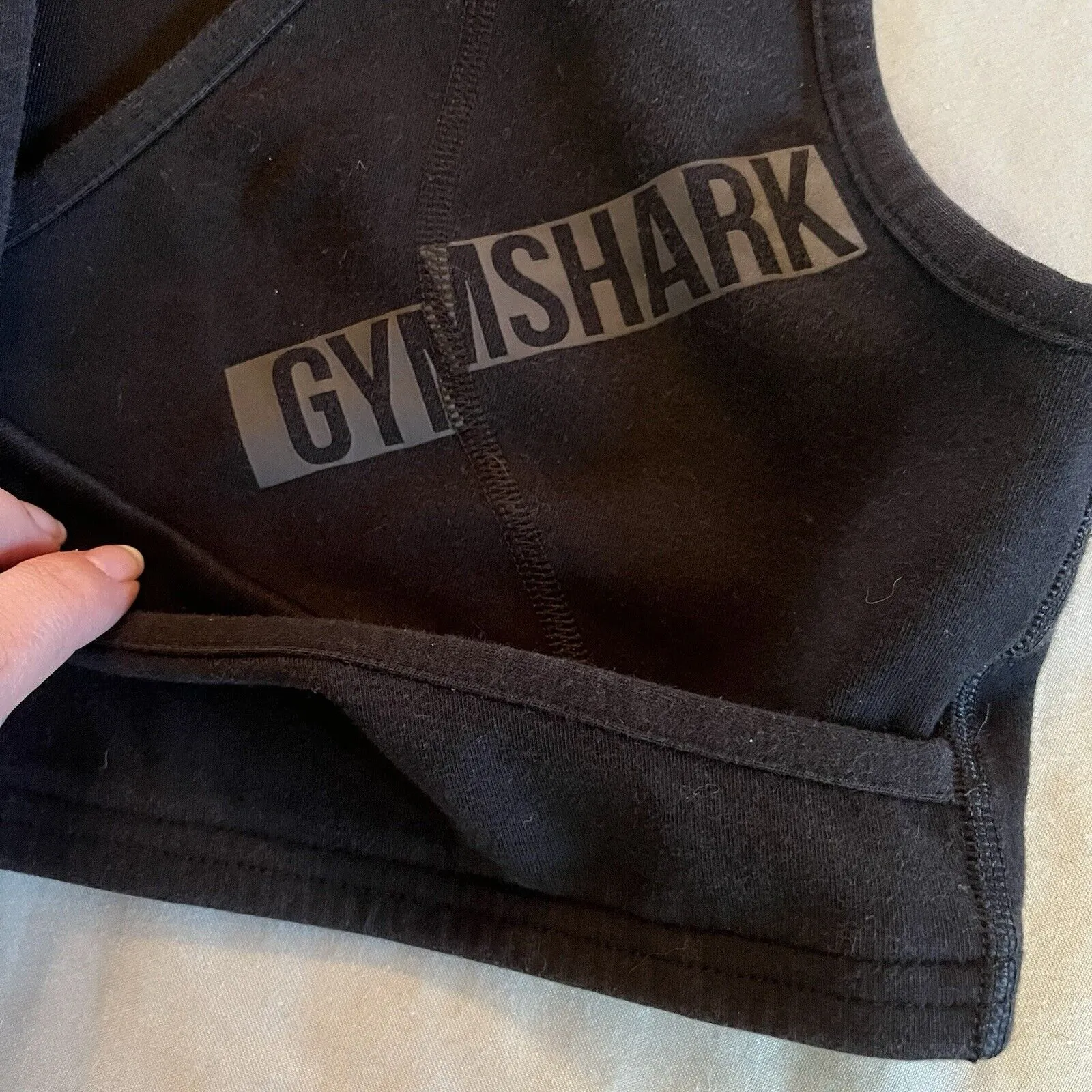 Women's - Gymshark Black Rewind Bralette, Size XS X-Small Small - Image 4