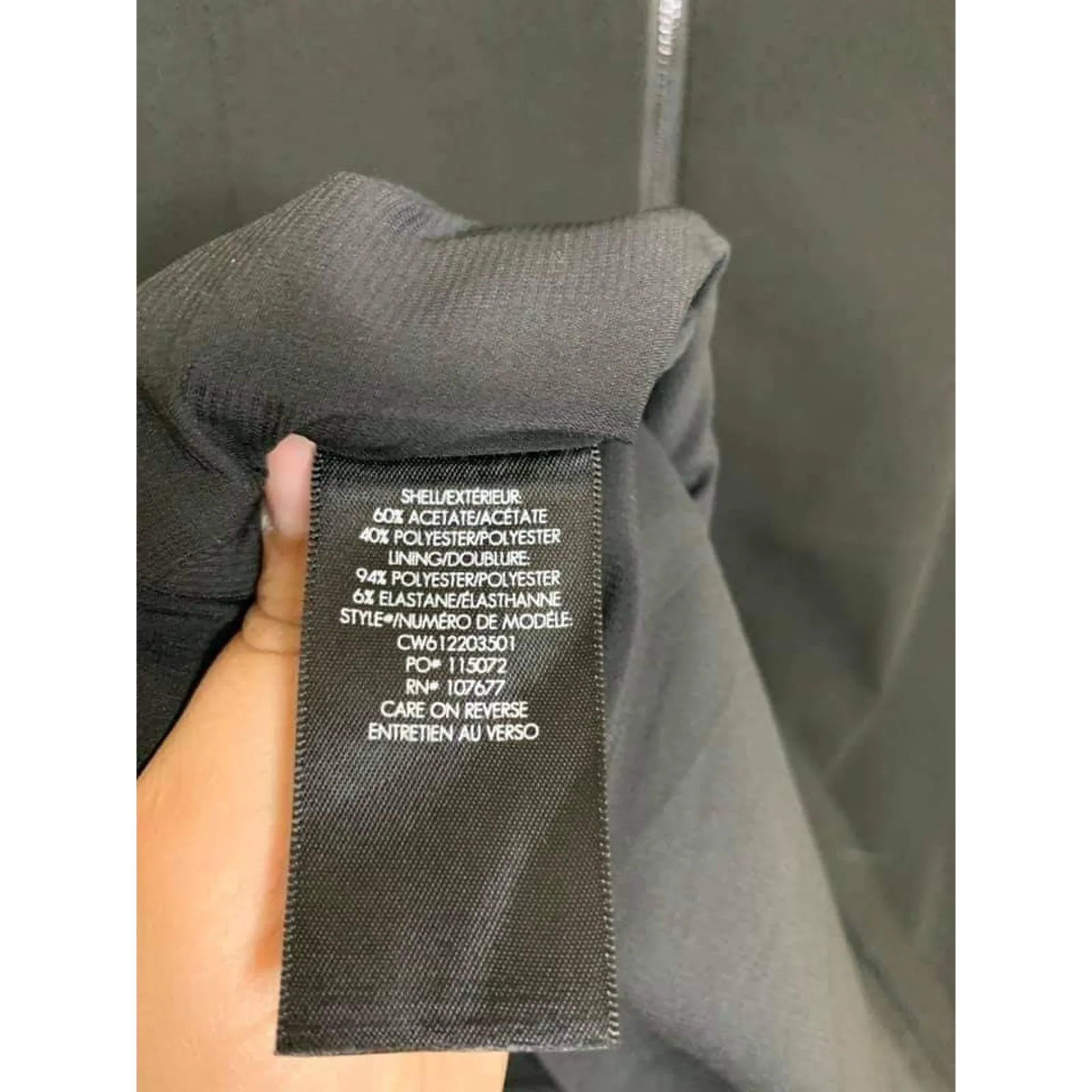 ALICE‎ + OLIVE Employed Black Front Pleated Dress Size 12 - Image 7