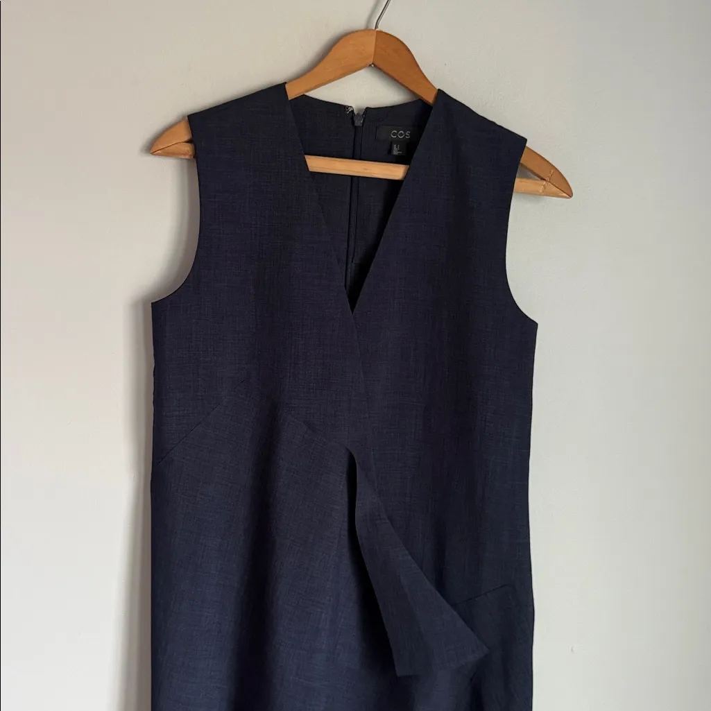 COS Draped Patchwork Dress 6 - Image 5