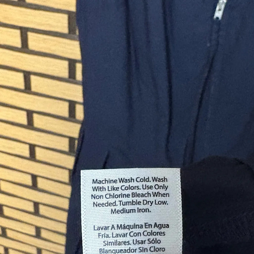 Free Assembly Navy Midi Dress Size XS Blue - Image 8