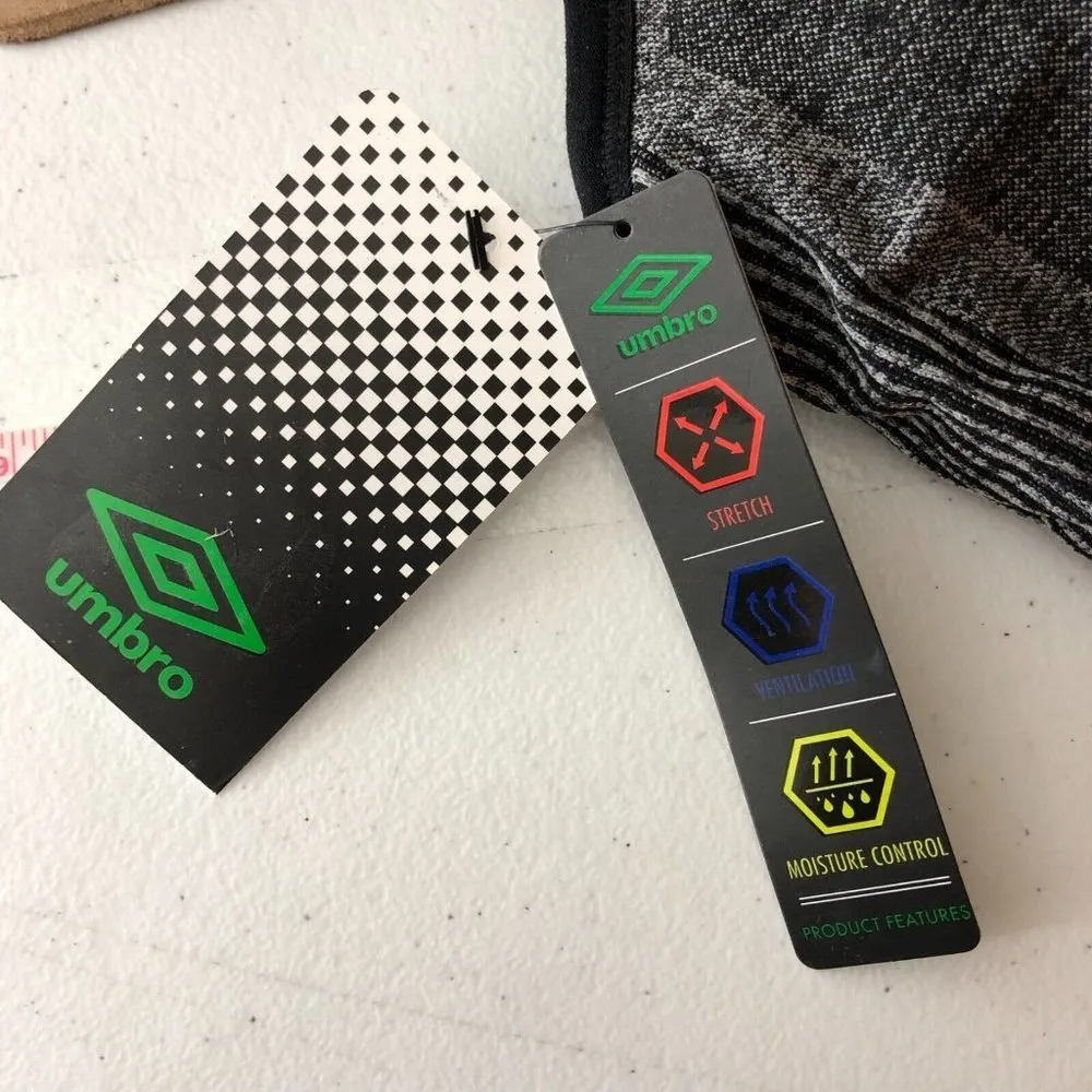 Umbro Sports Bra Racerback Ventilation Moisture Control Stretch Gray XS - Image 3