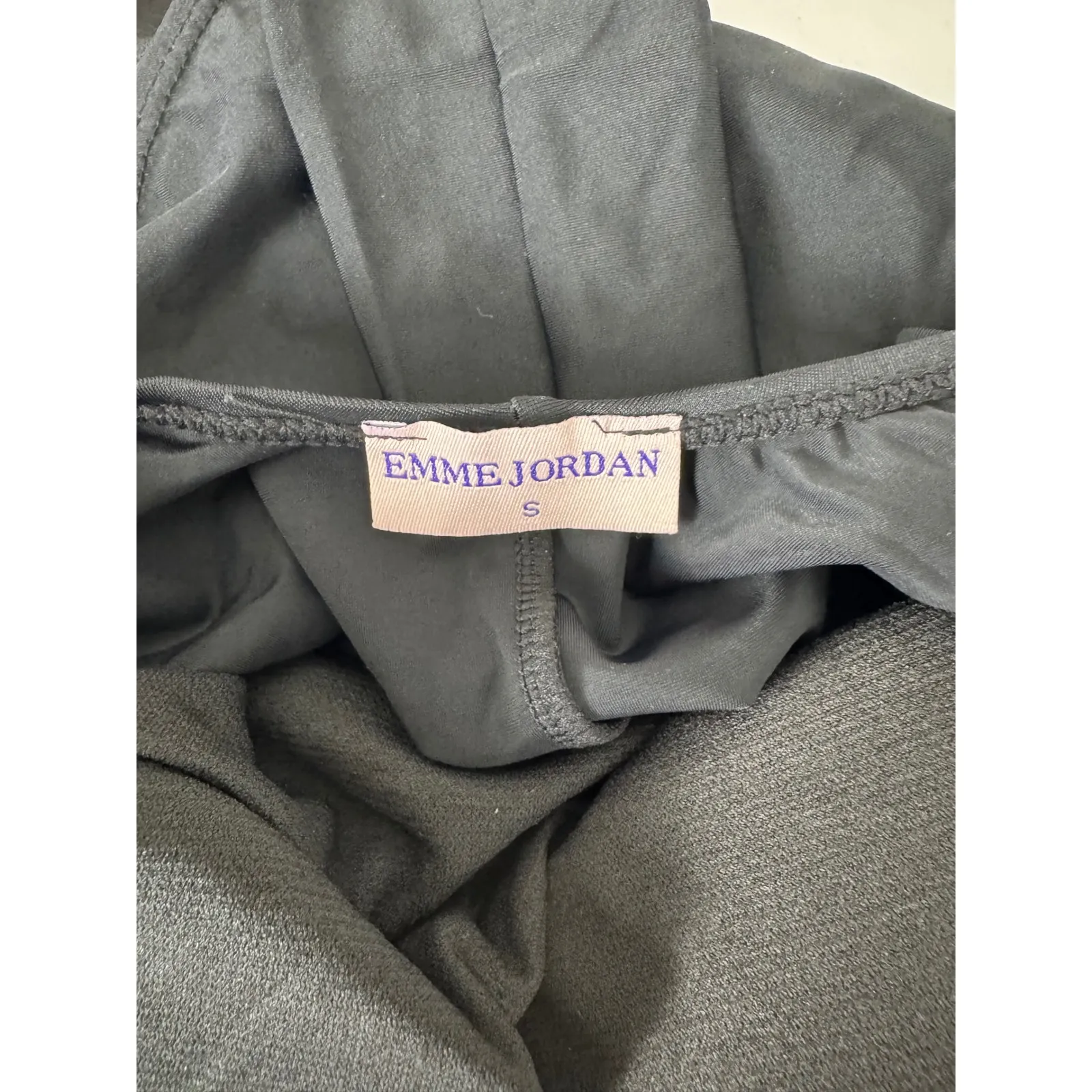 Emme Jordan One Piece Swimsuit Neon Trim Black‎ Bathing Suit Size S Black - Image 7