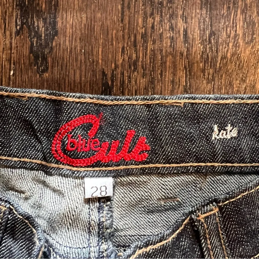 NWT Blue Cult Kate Dark Jeans Gray Size 28 - Image 2
