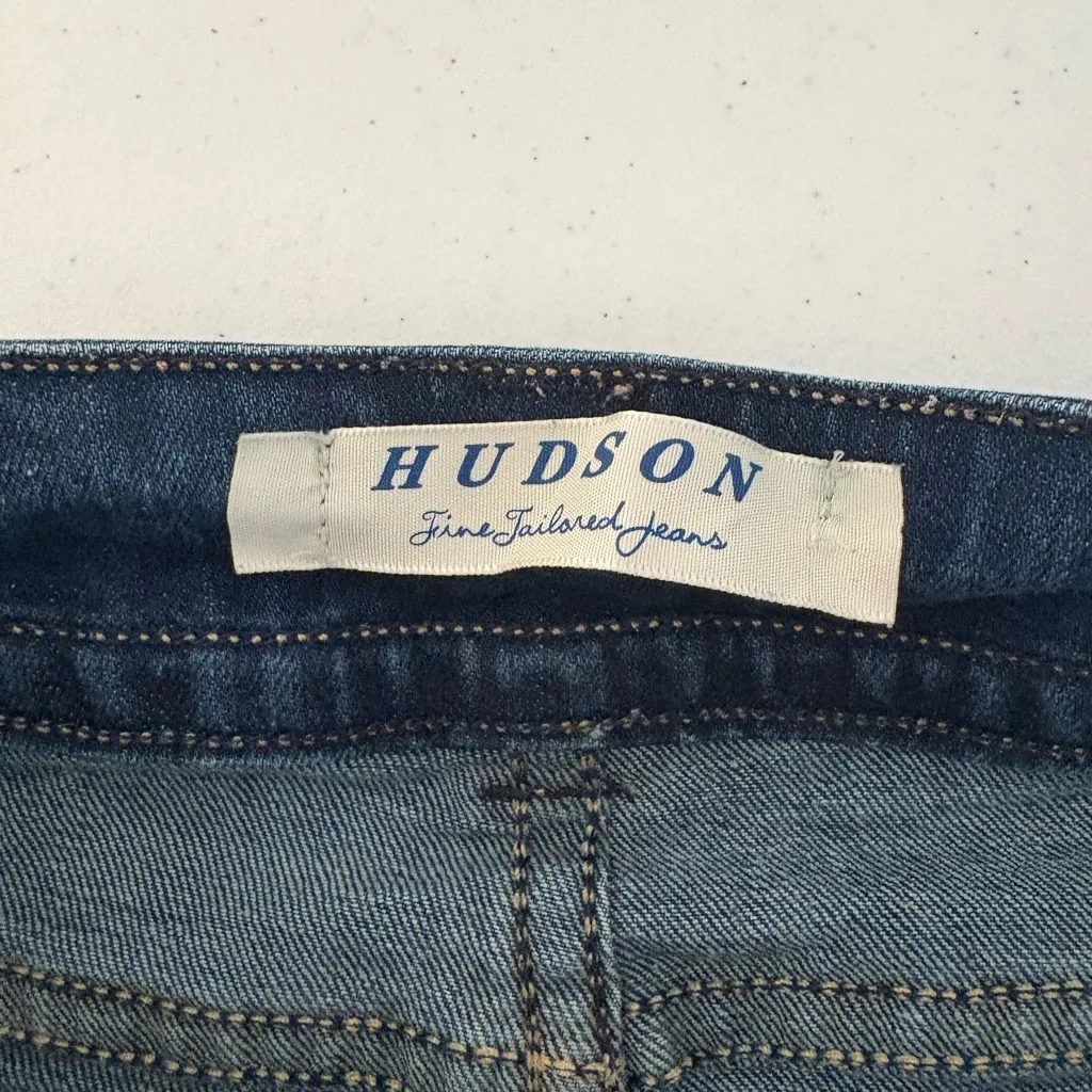 Women’s Trendy Designer Hudson Bootcut Jeans Size 30‎ Low Rise EUC 488 - Image 9