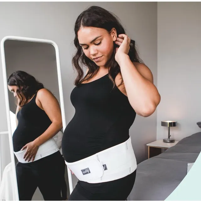 Motif Medical pregnancy support brace. Size L White - Image 2