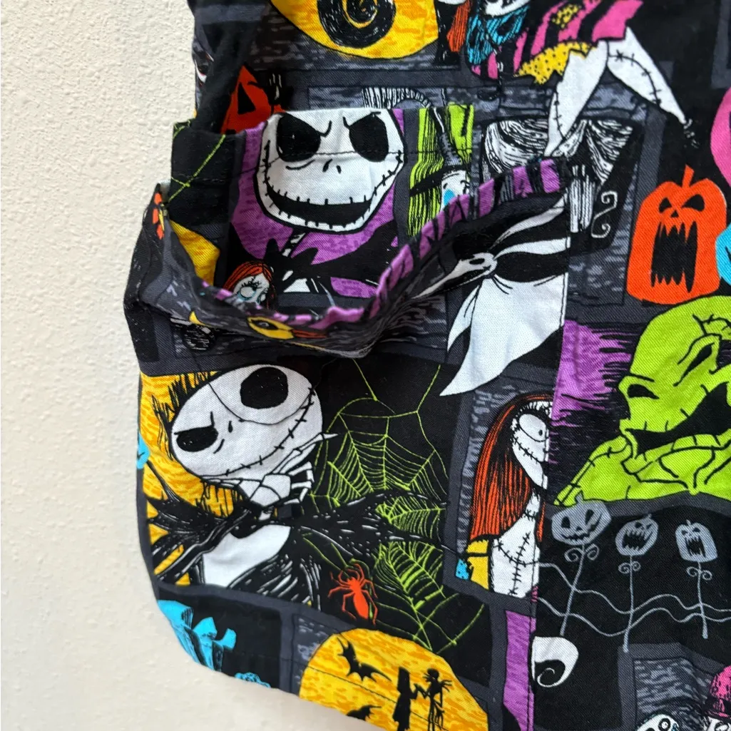 Nightmare Before Christmas Scrub Top Plus Size 3X Jack Skellington - Image 6