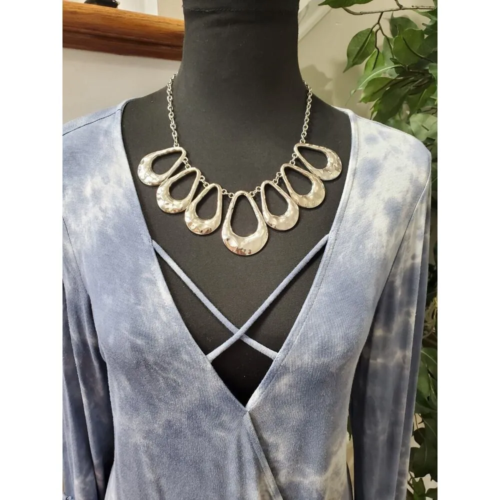 Soft & Sexy Women Blue Viscose V - Image 3