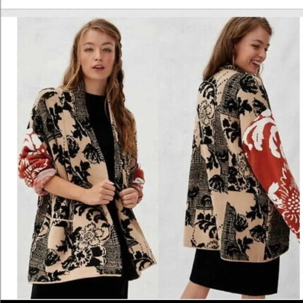 Anthropologie Lola oversized cardigan sweater XS/S - Image 2