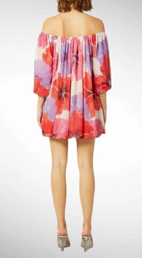 Misa Los Angeles Devon Floral Off the Shoulder Dress Size XS - Image 9