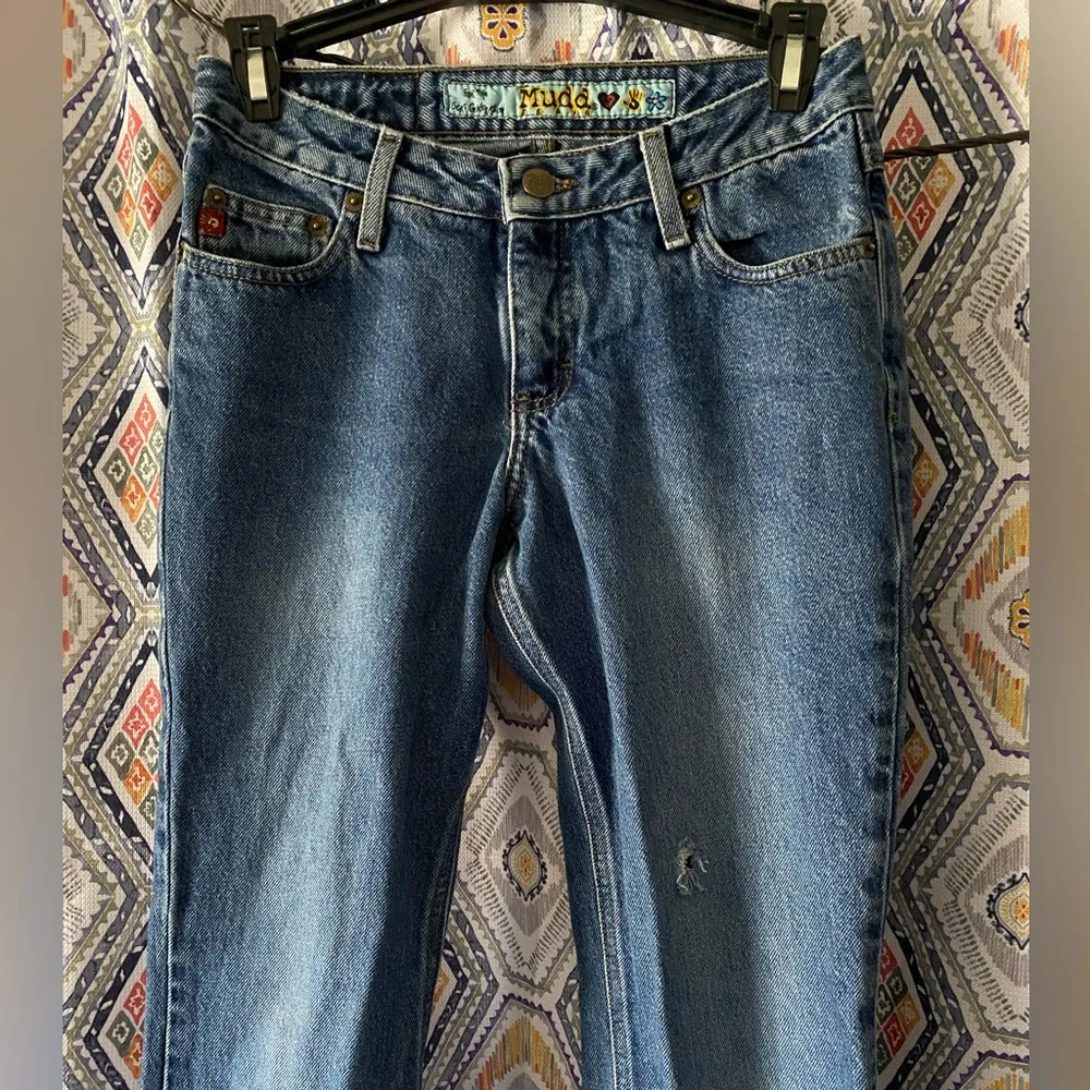 vintage y2k low waist  jeans - Image 4