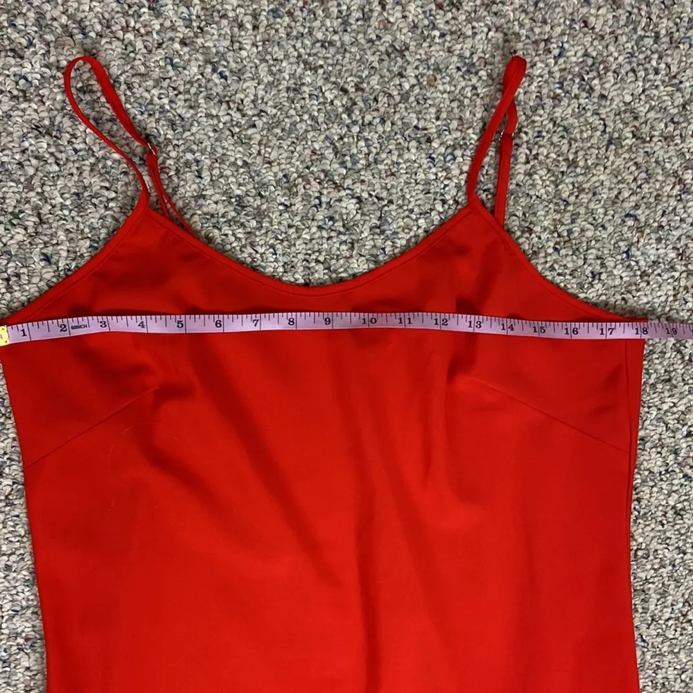 Nanette Lepore Chemise Red Slip Size 10 - Image 10