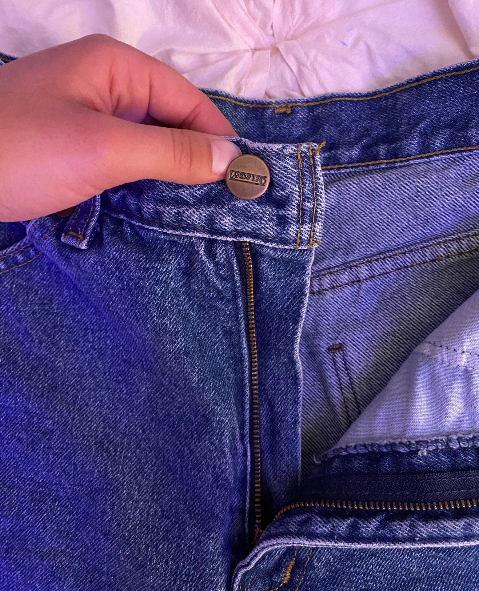 Lands' End straight Fit Jeans - Image 4